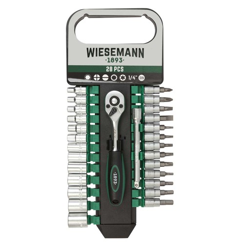 Steckschlüsselsatz 28tlg - , 1/4"